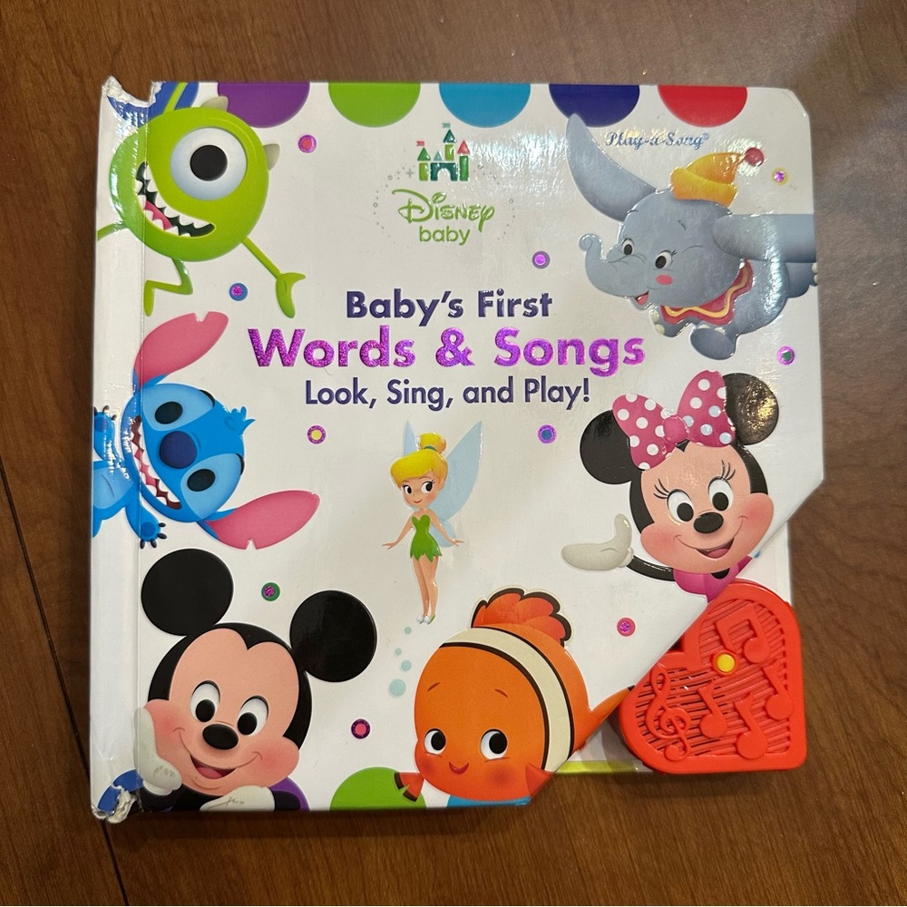 Disney Baby Mickey, Minnie, Dumbo and More! - First Words & Songs Sound Book